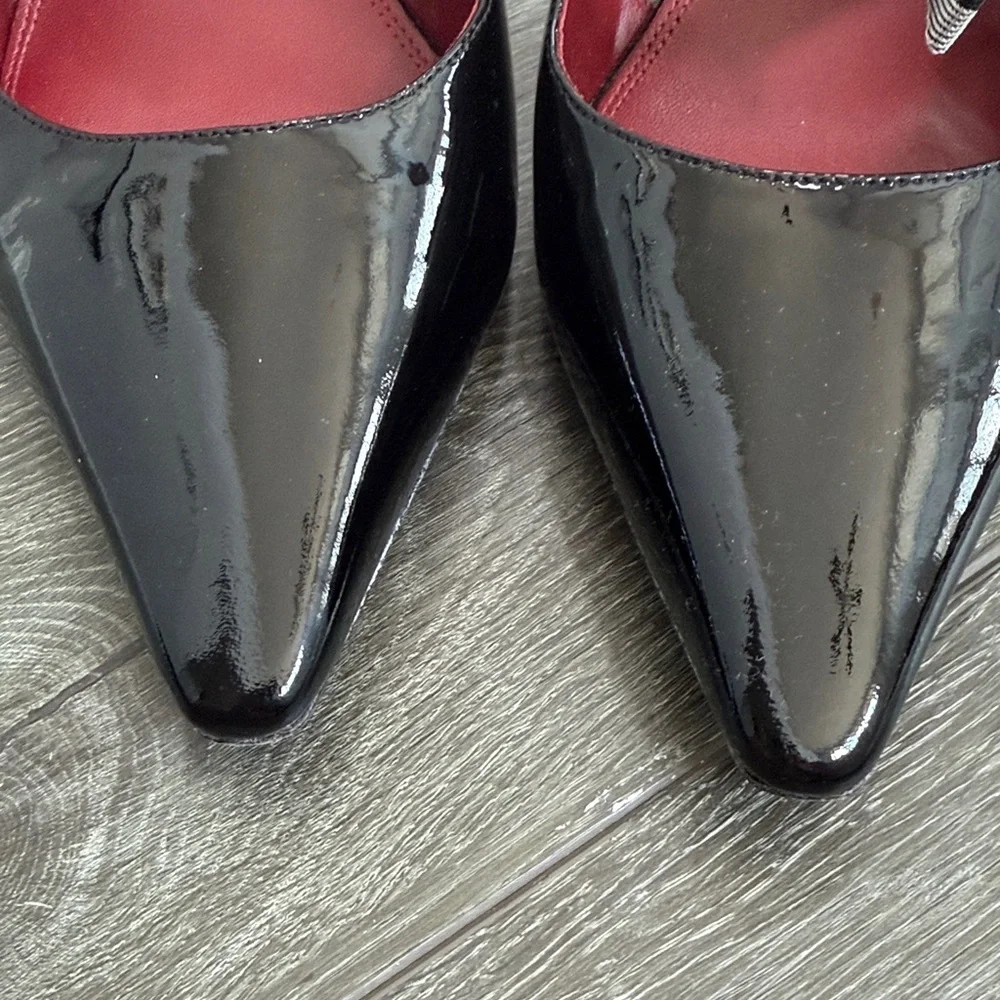 Kate Spade Maritza Black Patent Leather Heels size 11 - Picture 6 of 9
